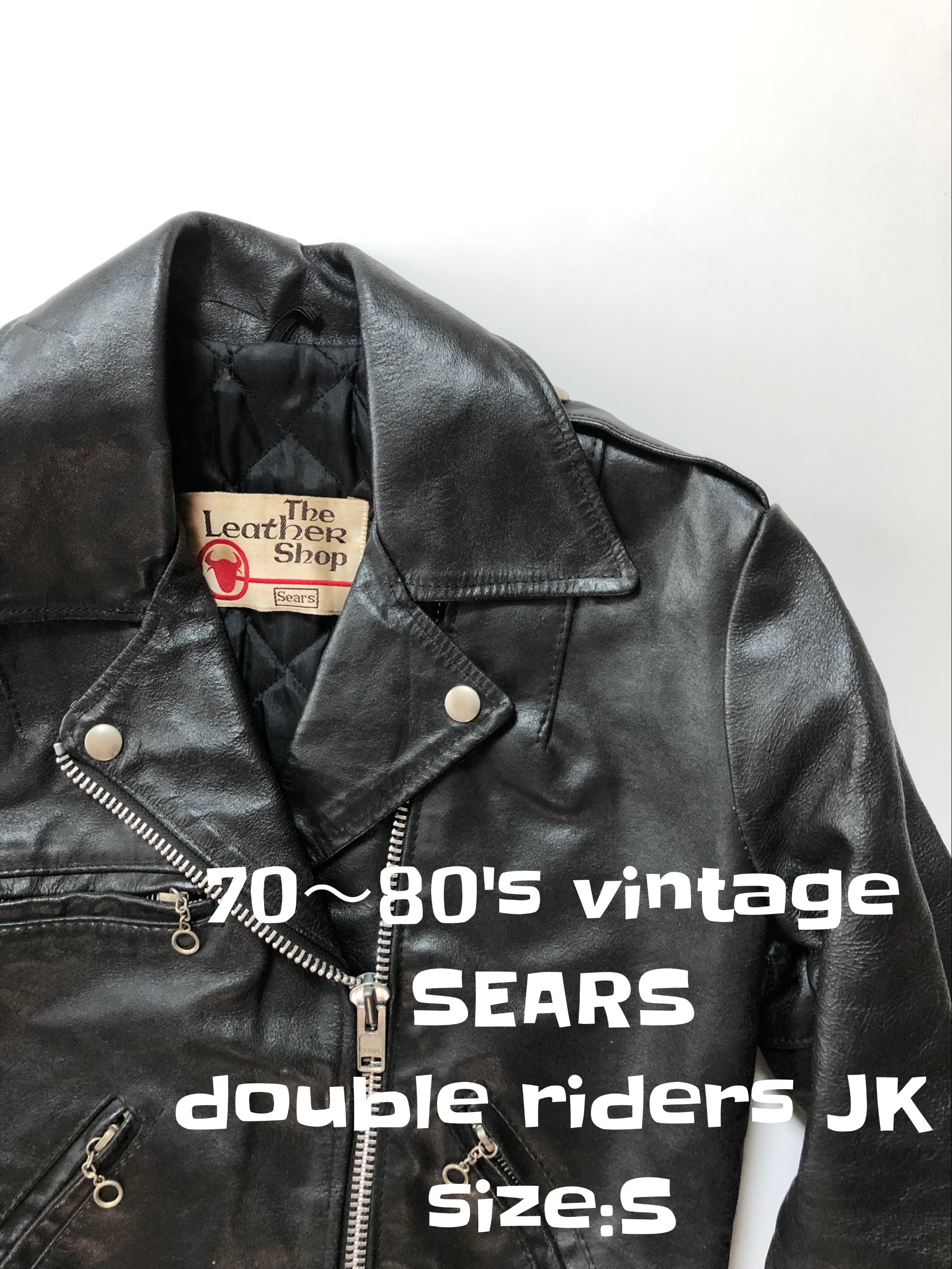 60s-70s The leather shop レザージャケット
