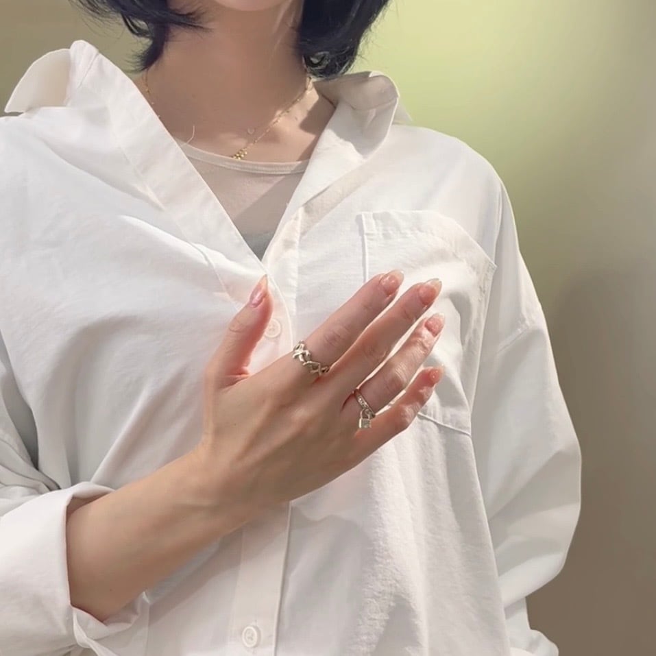 TIFFANY＆CO】【10号 】2376 1837 ティファニー ロックチャーム リング
