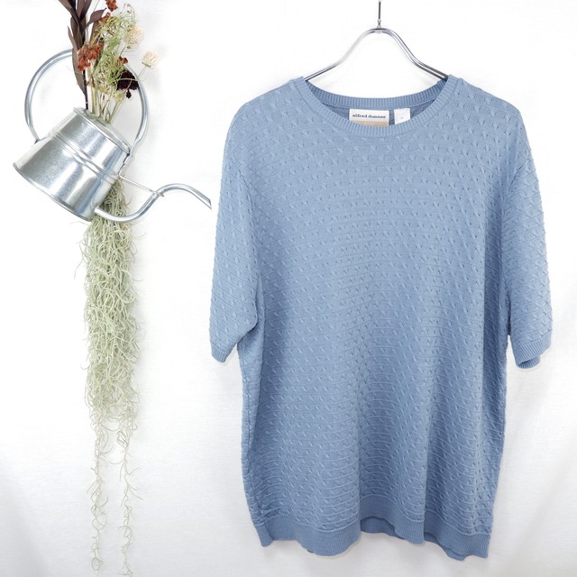 [L] Summer Knit Tee | サマーニット Tシャツ