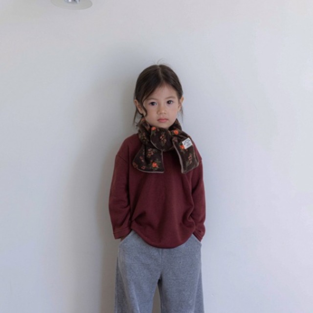 《予約》the beige ¨ velour straight pants