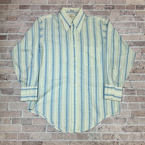 1970S ARROW KENT COLLECTION NATIVE STRIPE SHIRT