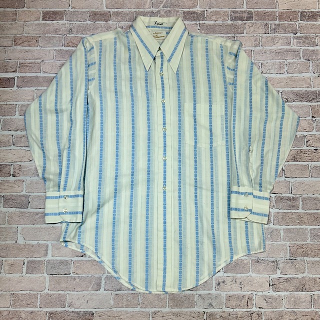 1970S ARROW KENT COLLECTION NATIVE STRIPE SHIRT