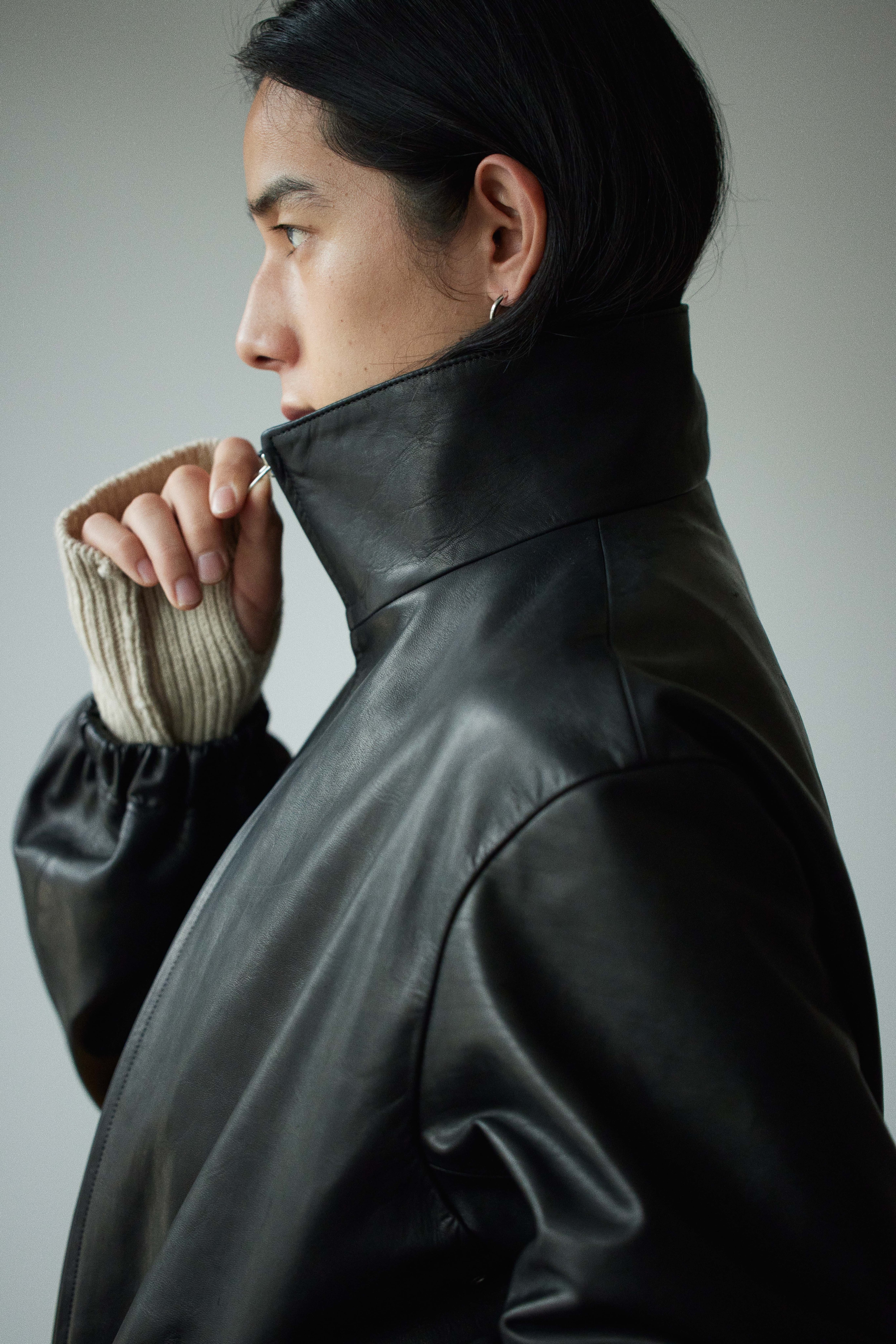 ジャケット・アウター superNova. Leather jacket-Horse hide superNova. 