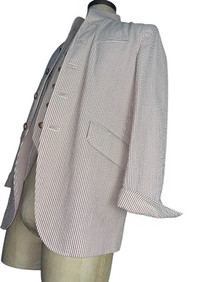 ARNYS layered seersucker stripe jacket