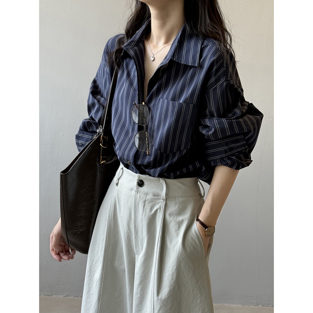 ストライプシャツ_133972