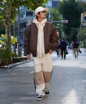 【#Re:room】COLOR SWITCHING WIDE CHINO［REP235］