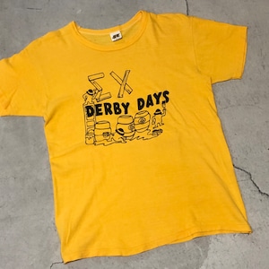 ⊕1970'S RUSSELL T-SHIRT M "DERBY DAYS"