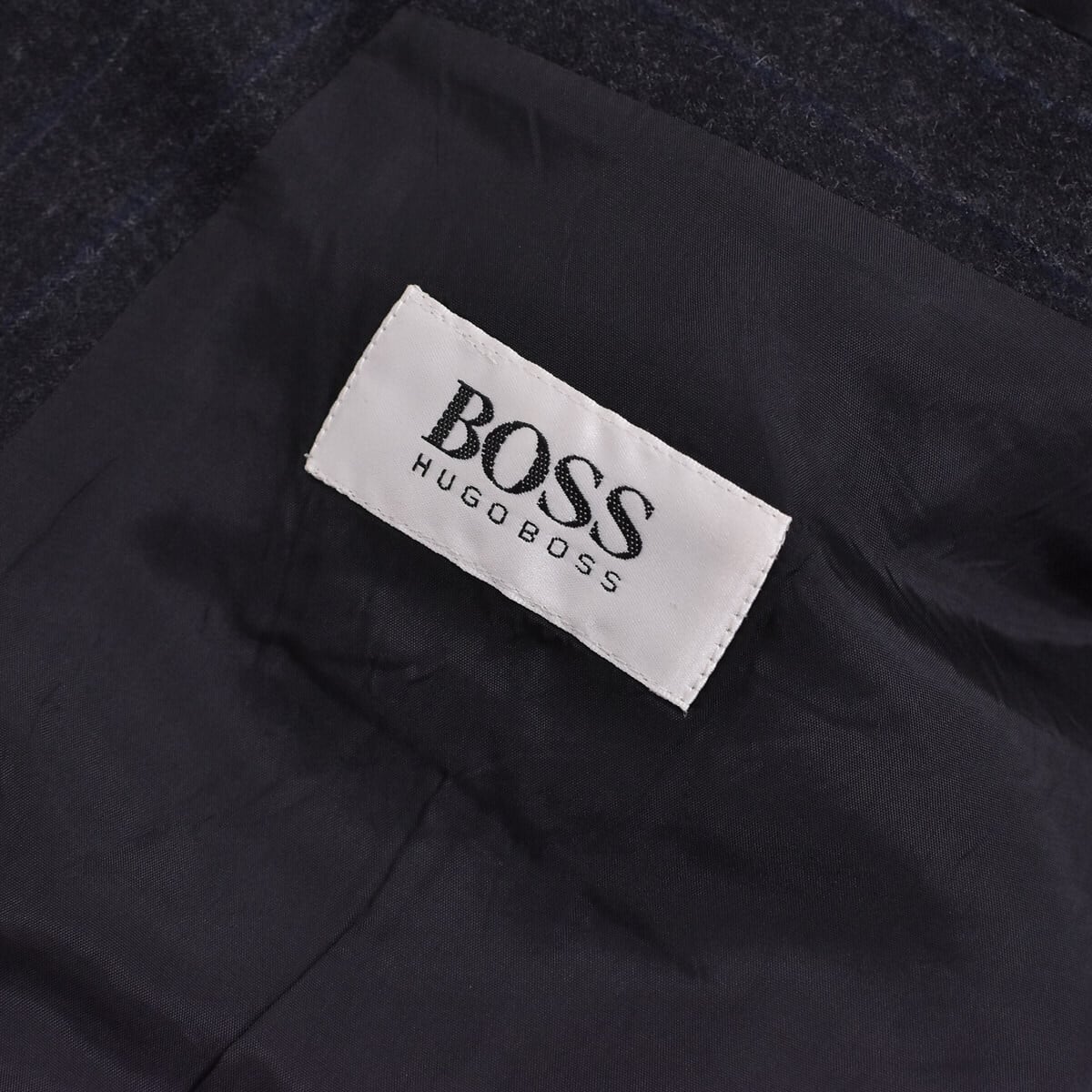 s～ HUGO BOSS ヒューゴボス ダブルブレスト ストライプ ウール