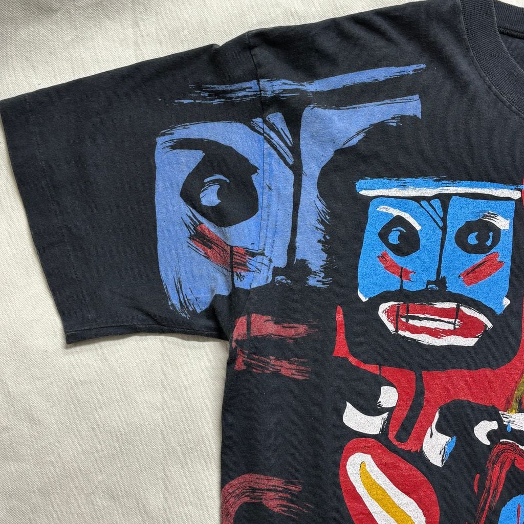 90s “Headshot III ” Miles DavisアートTシャツ ANDAZIA USA製 XL