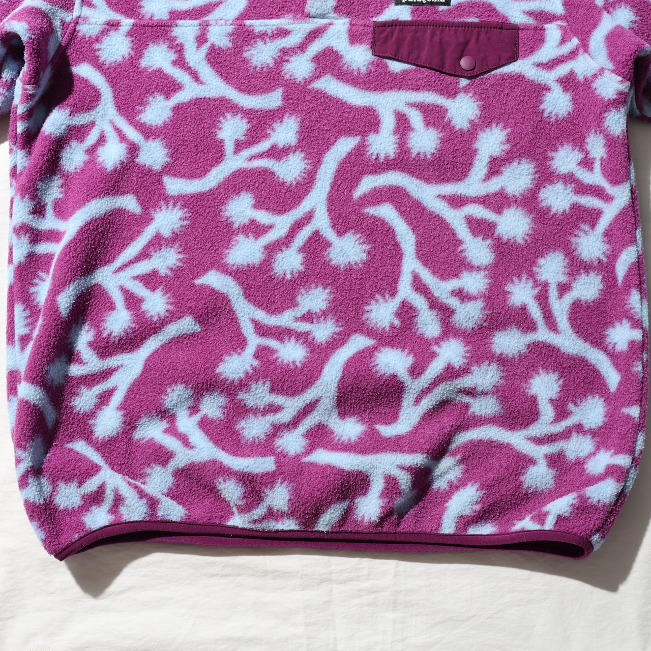 美品 M 18年 Joshua Tree 総柄 LW Synchilla Snap-T Patagonia シンチラ スナップT パタゴニ ジョシュアツリー