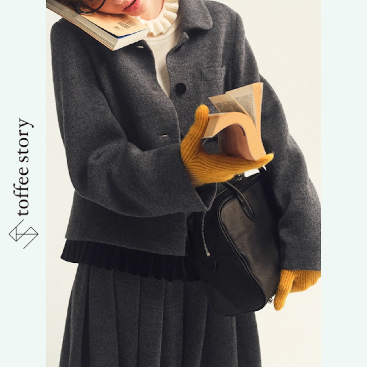 【2pattern】静寂を纏うダークグレーのセットアップ 《P0294》