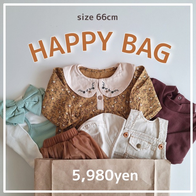 【即納】HAPPY BAG 66cm B002