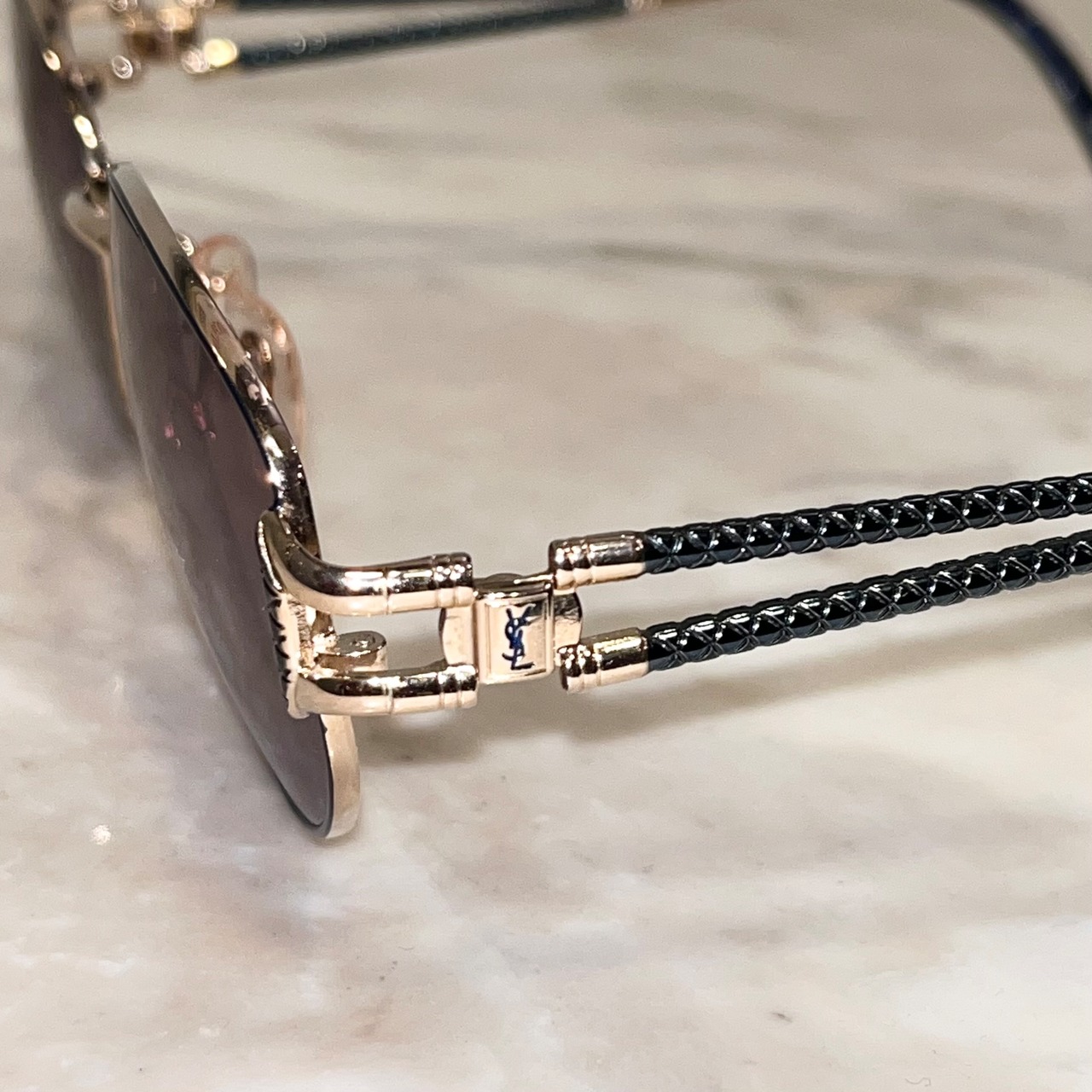 vintage YVESAINT LAURENT double arm glasses