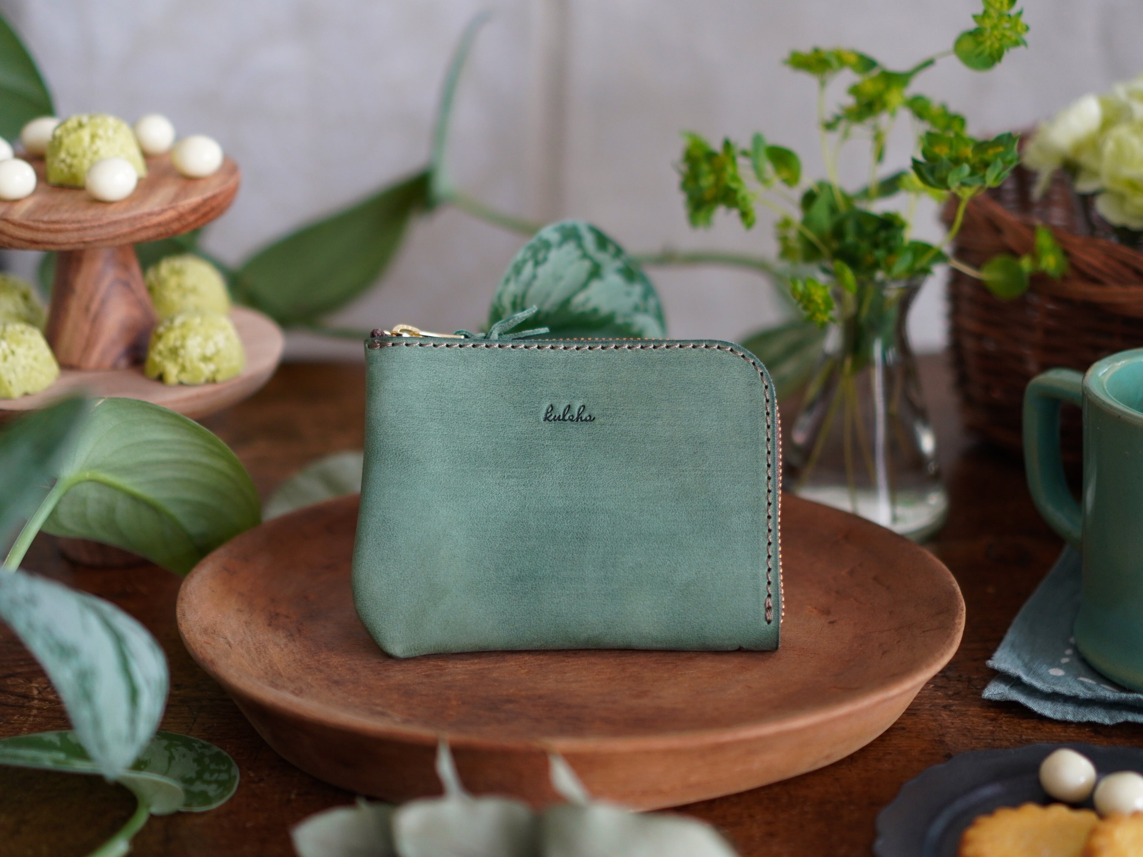 【Macaron Green】Lzipウォレット