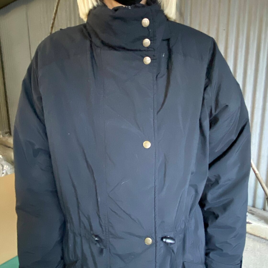 90年代 L.L.BEAN エルエルビーン グースダウンコート レディースM 古着 