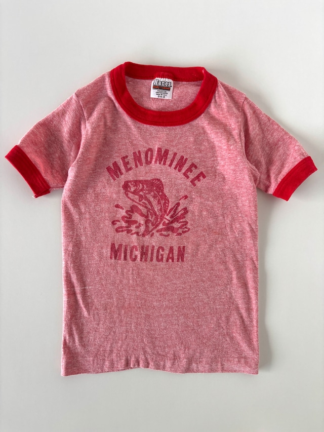 【3-4T相当・vintage】USA製PRESIDENT AVE SCHOOL tee