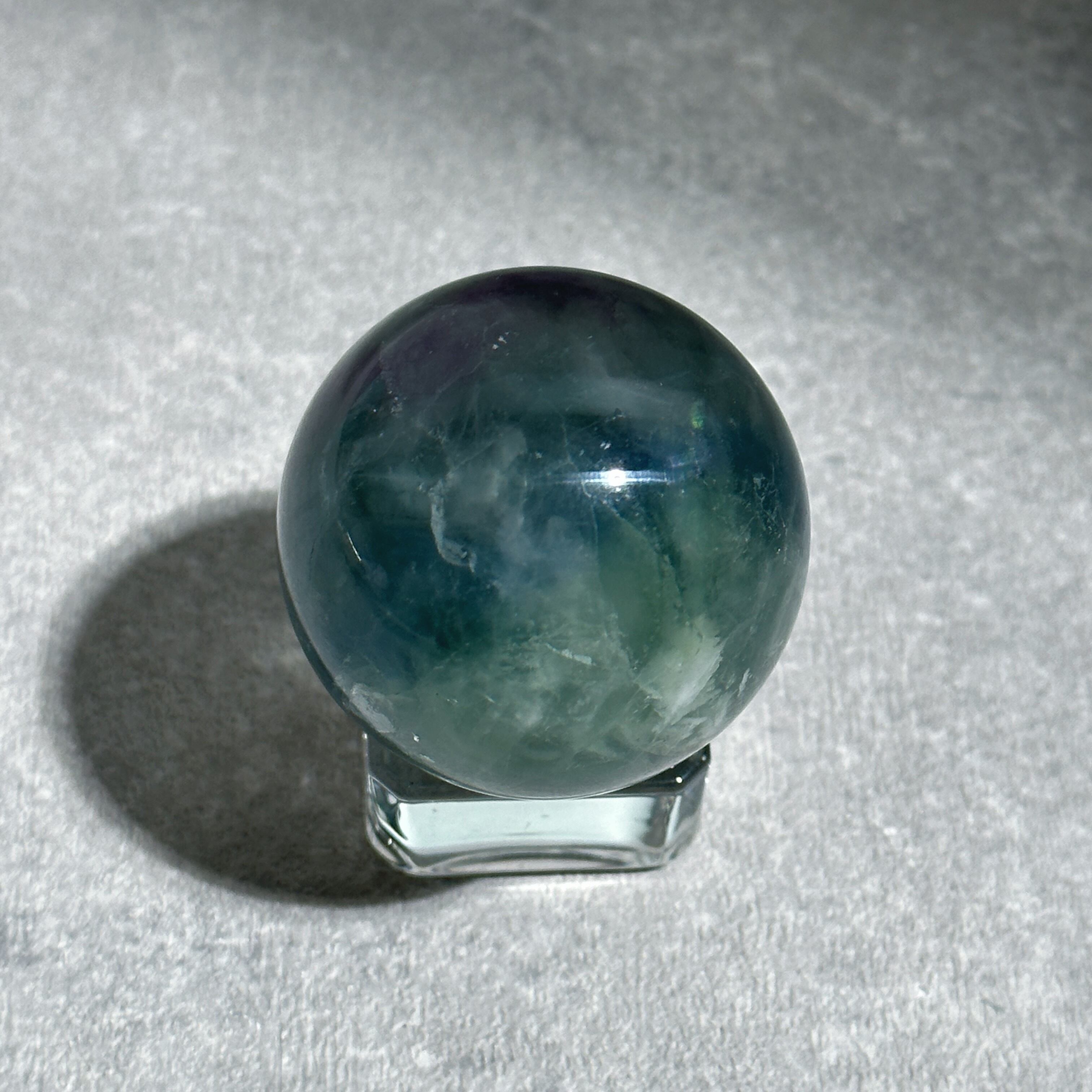 レインボーフローライト スフィア（丸玉）21◇ Rainbow Fluorite