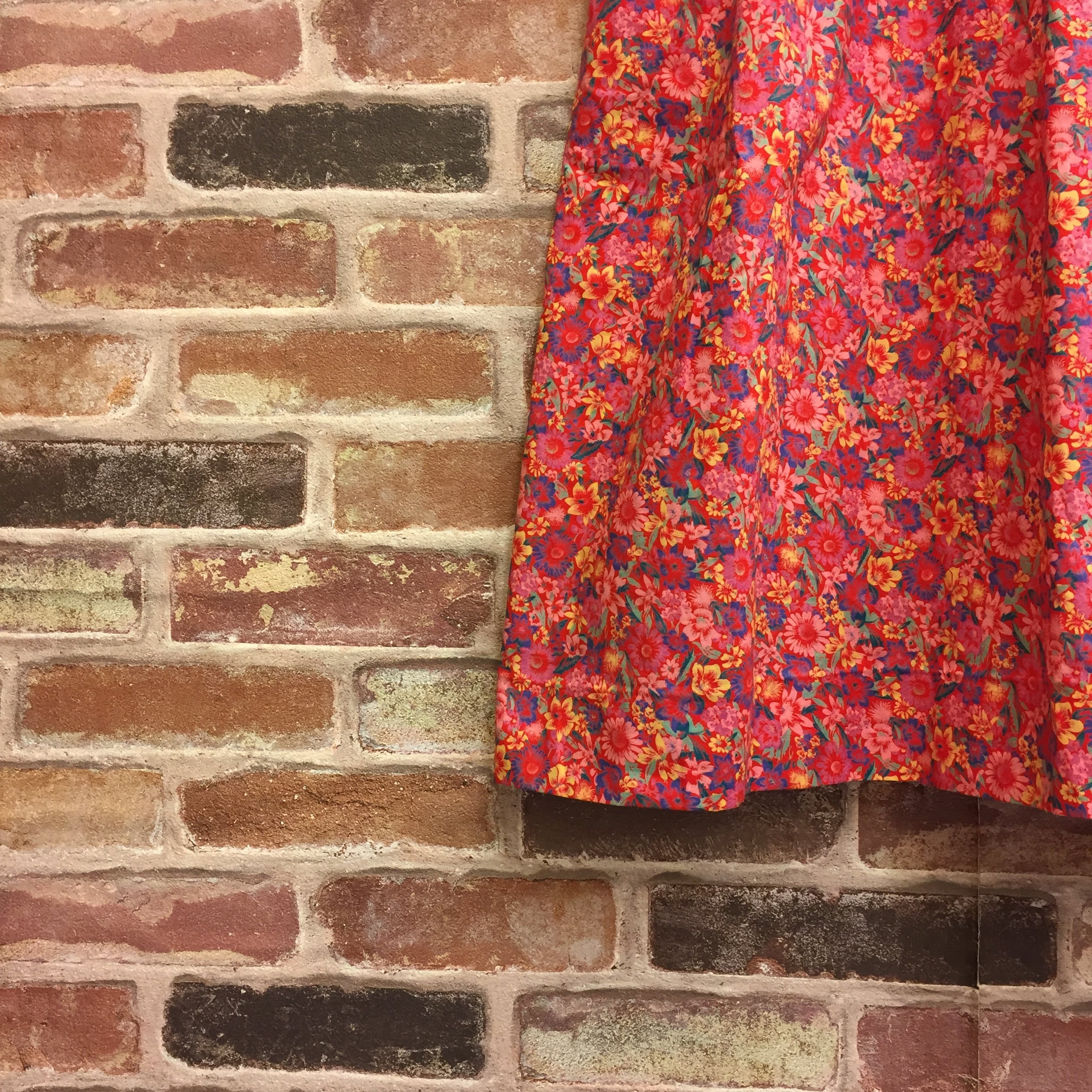 HANAE MORI Flower Red One-piece | インポート古着 GEORGE AND KEWPiE