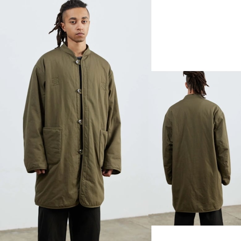 Broken Twill Reversible Coat AM-2554007 ARMY TWILL アーミーツイル