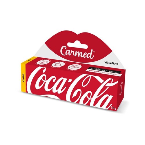 カルメド コカ・コーラ レッド リップクリーム 10g / Carmed Coca-Cola Red Lip Balm 10g