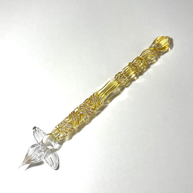 Royal glass pen シルバーイエロー