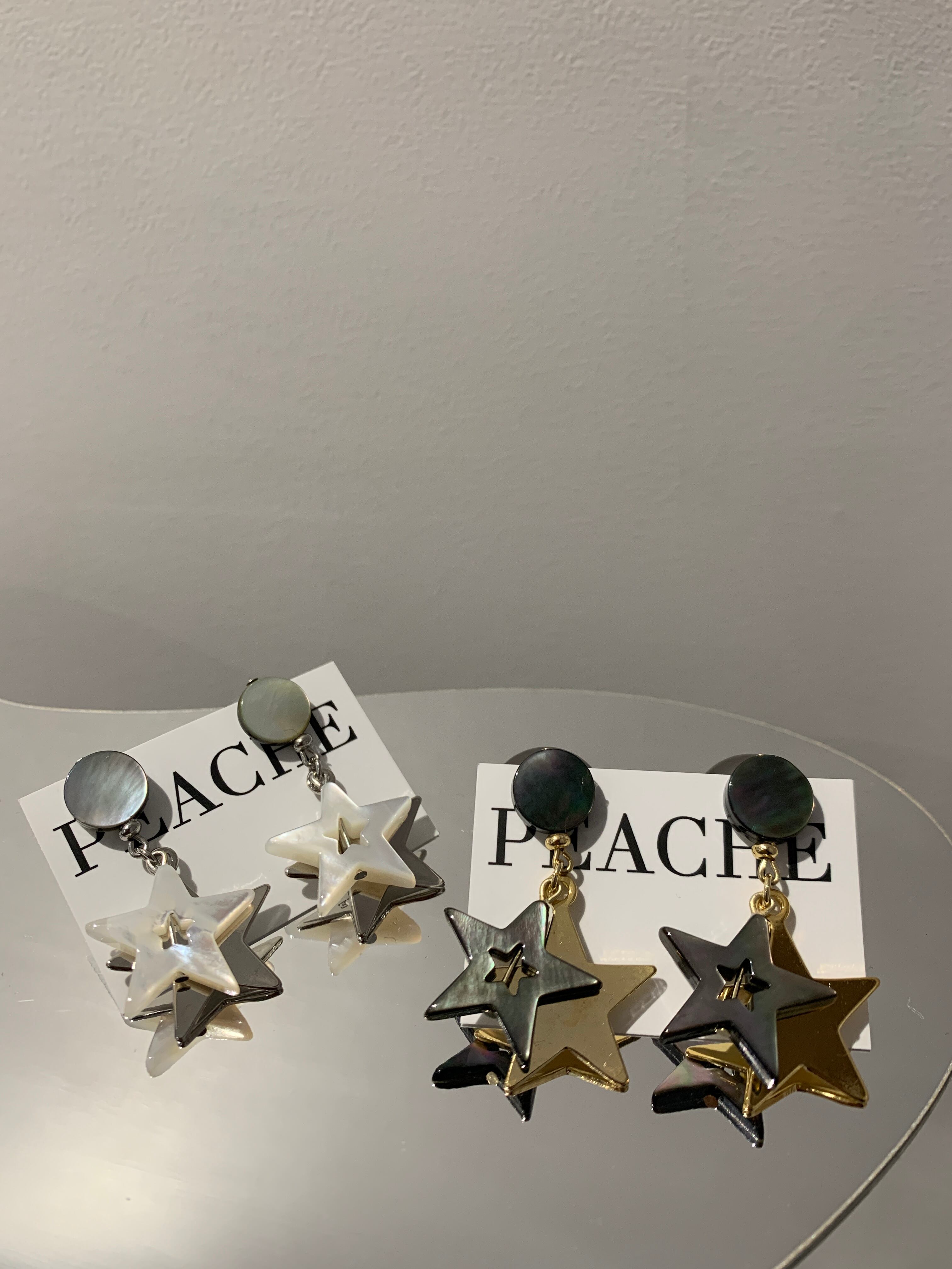 black shell star design