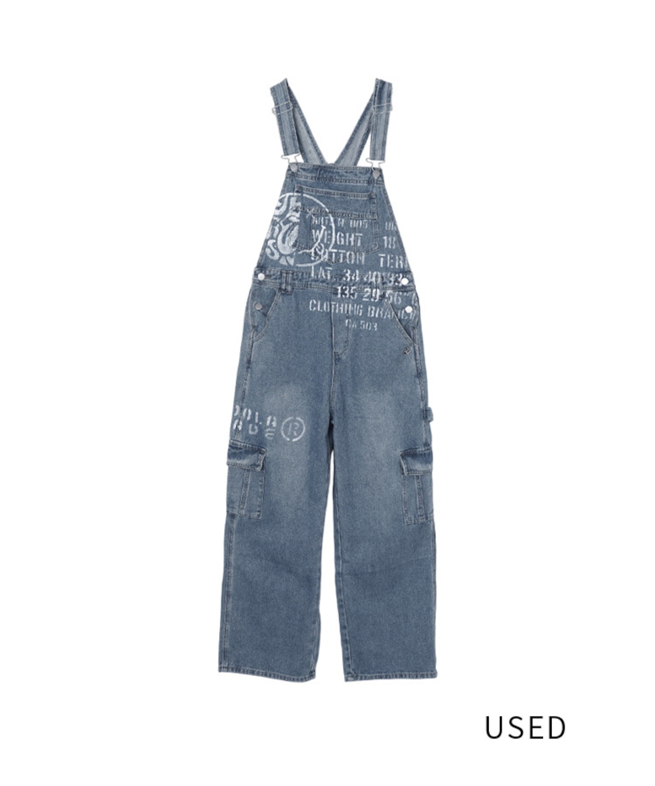 【先行販売】COOLAペイントオーバーオール CQ-48007