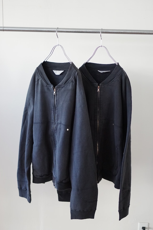 Ancellm  -FLEECE-LINED SWEAT VERSITY SHIRT- / ANC-CT176 / アンセルム  スウェット バーシティシャツ