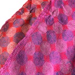 濃密刺し子の大判シルクショール|リバーシブル