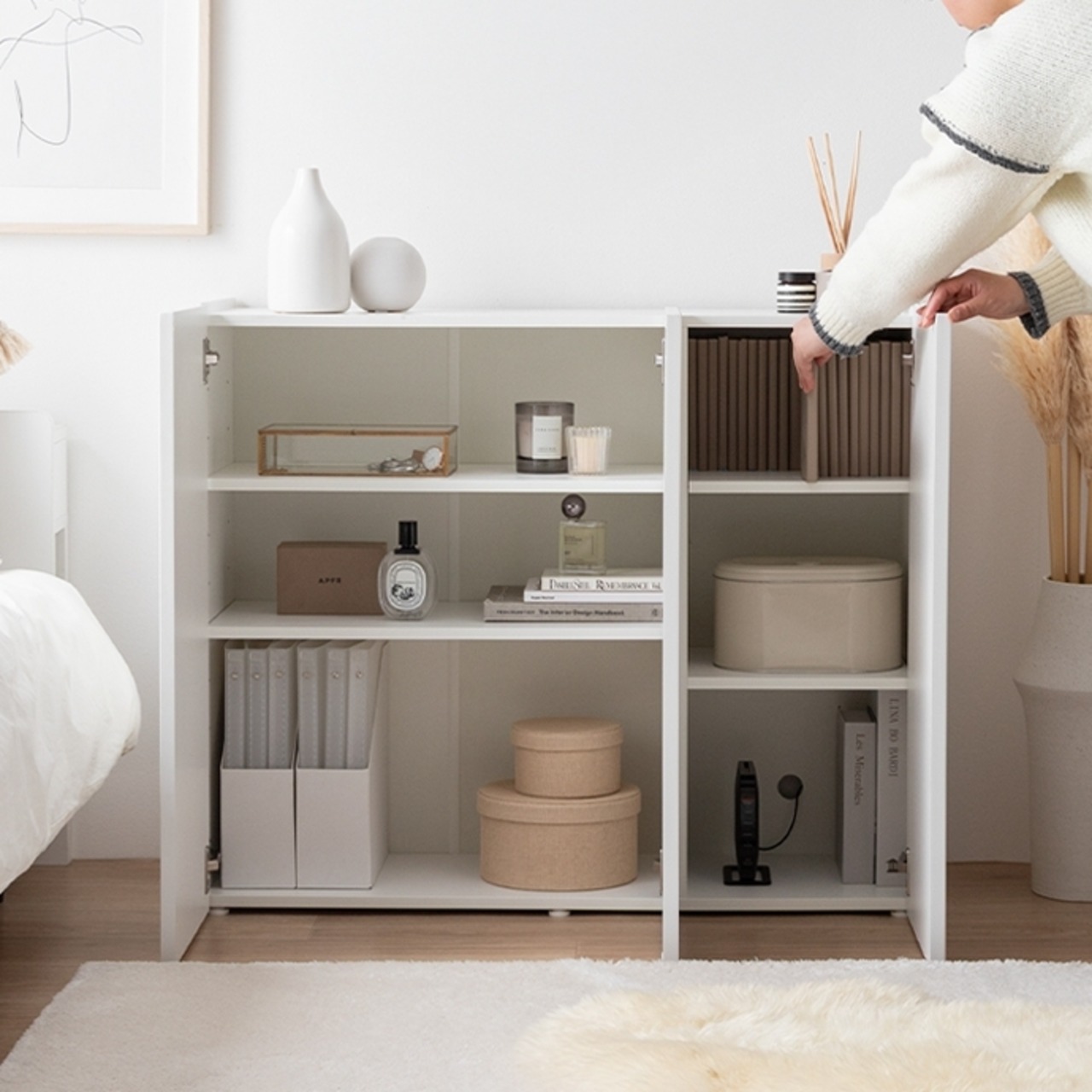 キャビネット 幅95cm