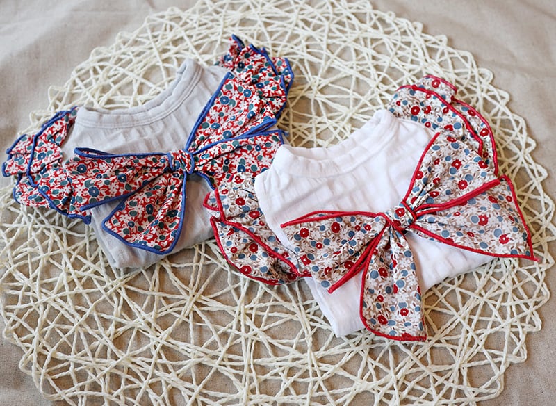 【SALE】花柄フリル袖トップス XS ~ XL 2color / 犬服 犬の服 犬 タンクトップ ドッグウェア 小型犬 中型犬 top37