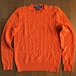 90年代NOS(新古品) Polo Ralph Lauren カシミア クルーネックセーター