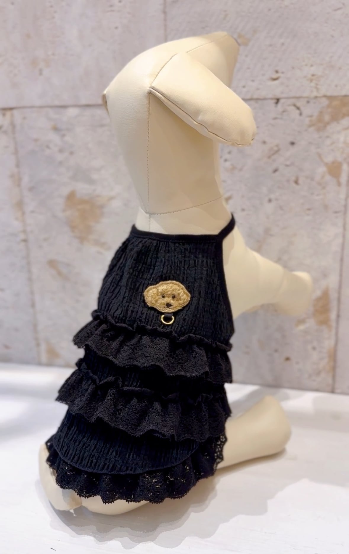 ワッペンレースフリルキャミソール | DENIM ROSE