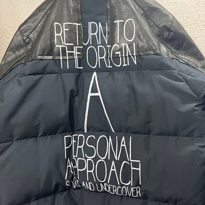 sacai UNDERCOVER サカイ アンダーカバー ドッキングライダースジャケット 2 UCZ9203【表参道t11】 | ブランド古着brooch powered by BASE sacai UNDERCOVER サカイ アンダーカバー ドッキングライダースジャケット 2 UCZ9203【表参道t11】 | ブランド古着brooch powered by BASE