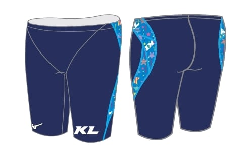 Mizuno 水着 男の子用 140 ネイビー mizuno男子水着 ハーフスパッツ（140・XS～2XL） | KLSPORTS