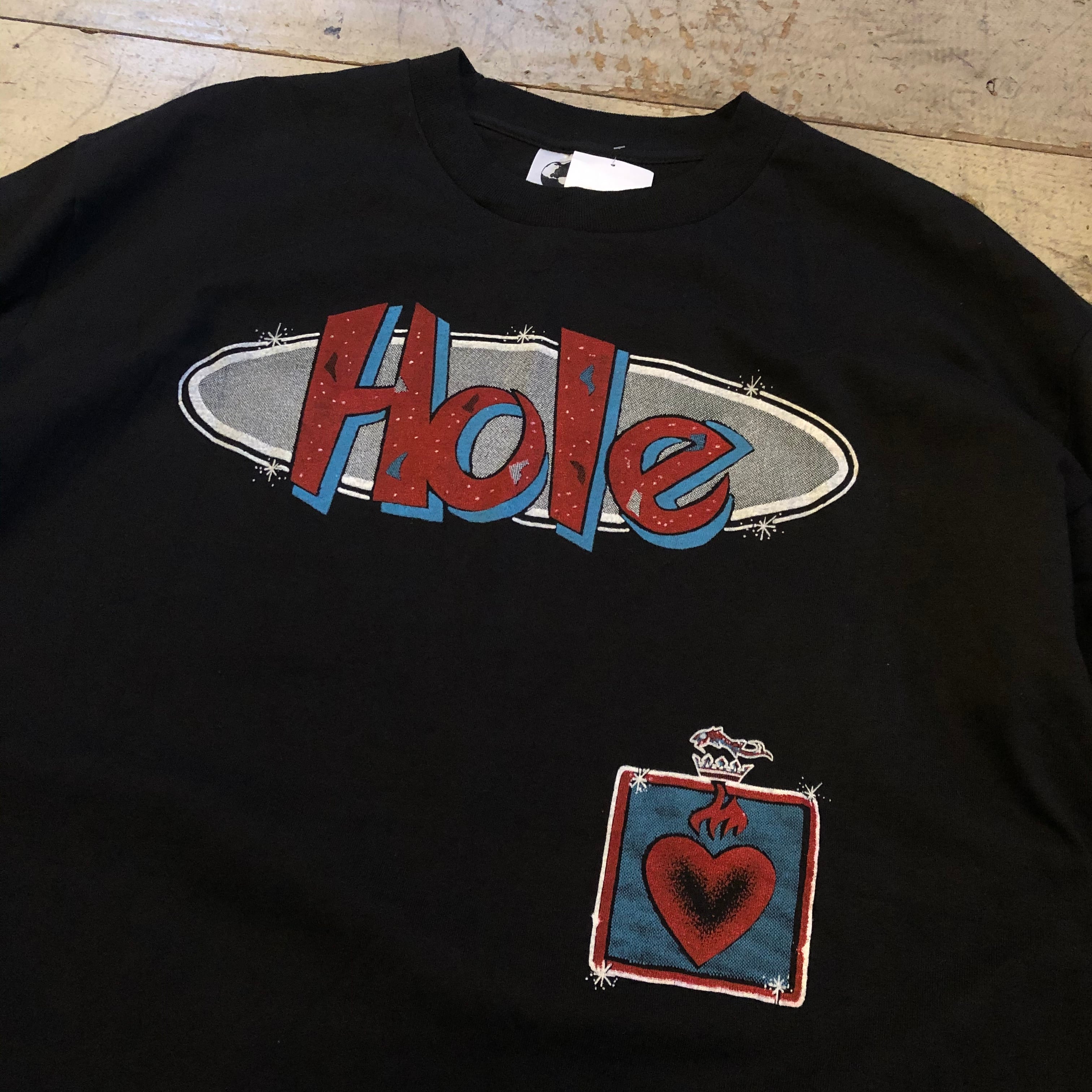deadstock!! 90s bootleg HOLE T-shirt | What’z up powered by BASE