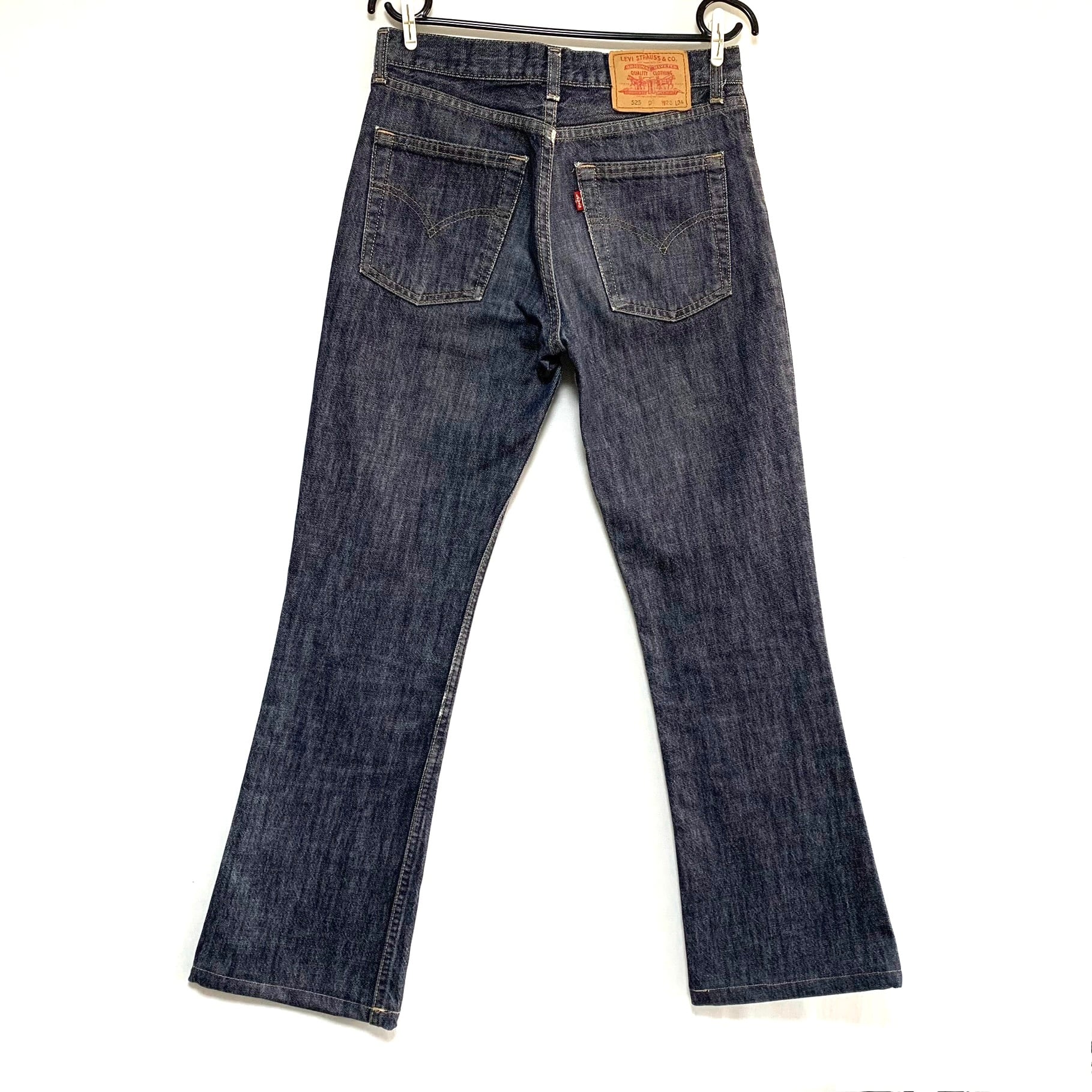 レア ユーロ輸入古着 イギリス製 Levi's リーバイス 525 フレアパンツ