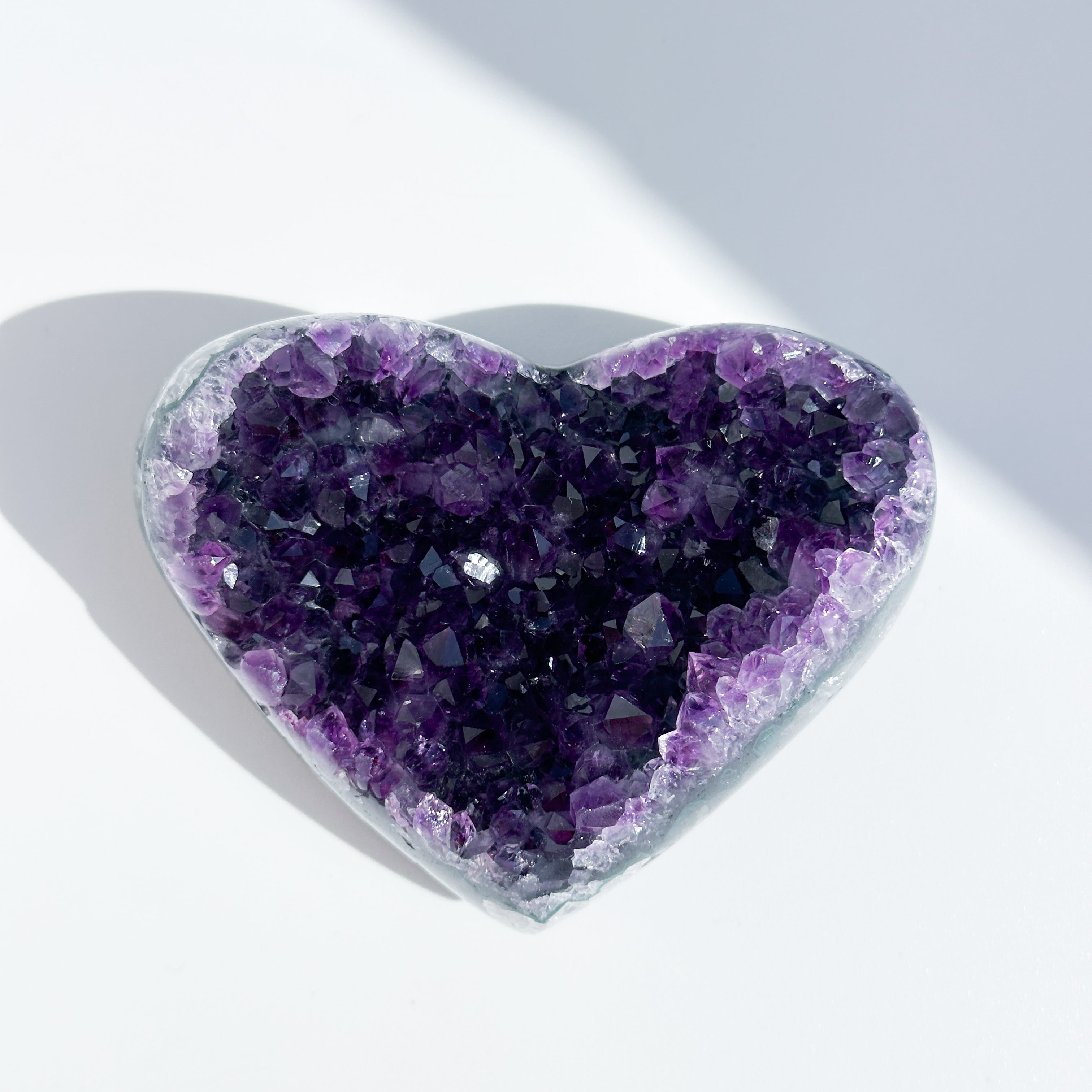 ウルグアイ産アメジスト ハート 03 ◇Amethyst◇天然石・鉱石