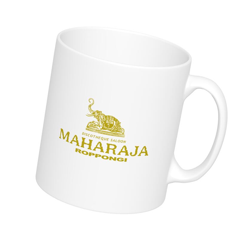 MAHARAJAオリジナルマグカップ【白】 マハラジャ六本木 公式 WEB STORE