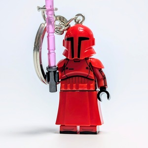 ★ブロックフィギュアキーホルダー★【 STARWARS ( スター・ウォーズ ) 】インペリアル・プレトリアン・ガード / マンダロリアン〚アメリカン雑貨 アメトイ〛