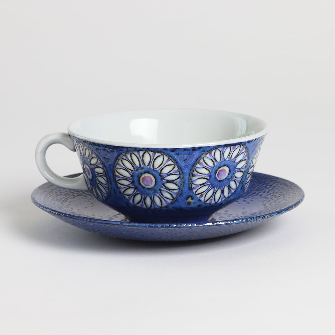 パリスロイヤル Paris  デミタスカップ＆ソーサー&プレート 花柄 パリスロイヤル Paris Royal デミタスカップ＆ソーサー&プレート