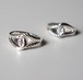 XOLO Jewelry " Double Loop Ring "