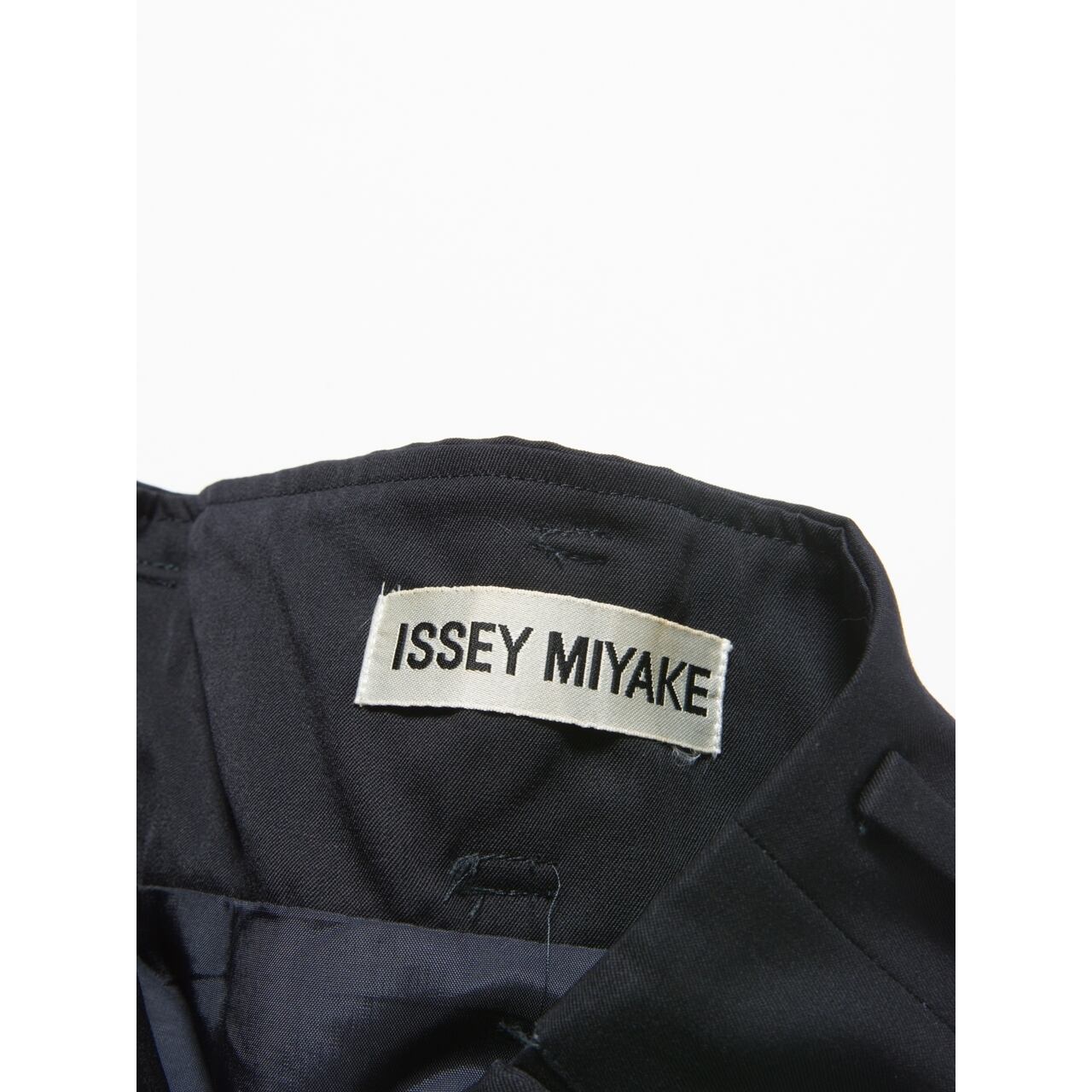 【ISSEY MIYAKE】Made in Japan 90's wool tuck skirt(イッセイミヤケ 日本製 ウールタックスカート)3a