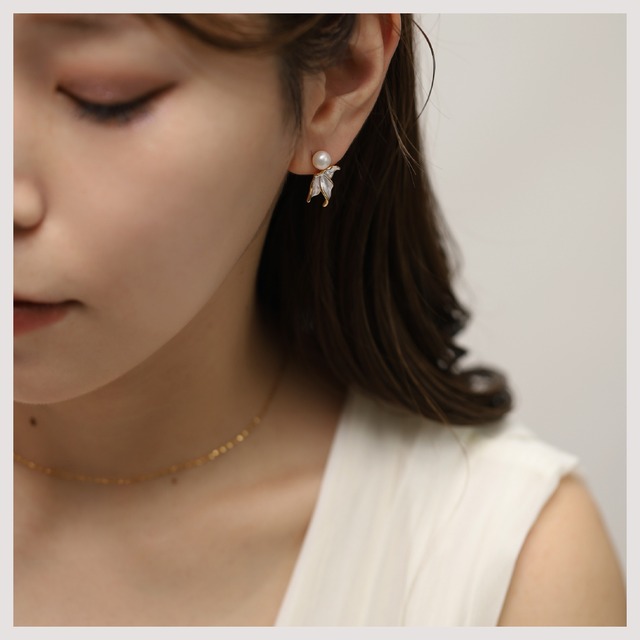 Earring/Pierce -Gold-
