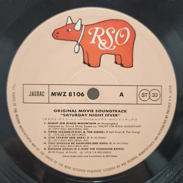 Various / Saturday Night Fever (The Original Movie Sound Track) [MWZ 8105/6] - 画像4