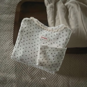 mini flower Tee (75-110サイズ)
