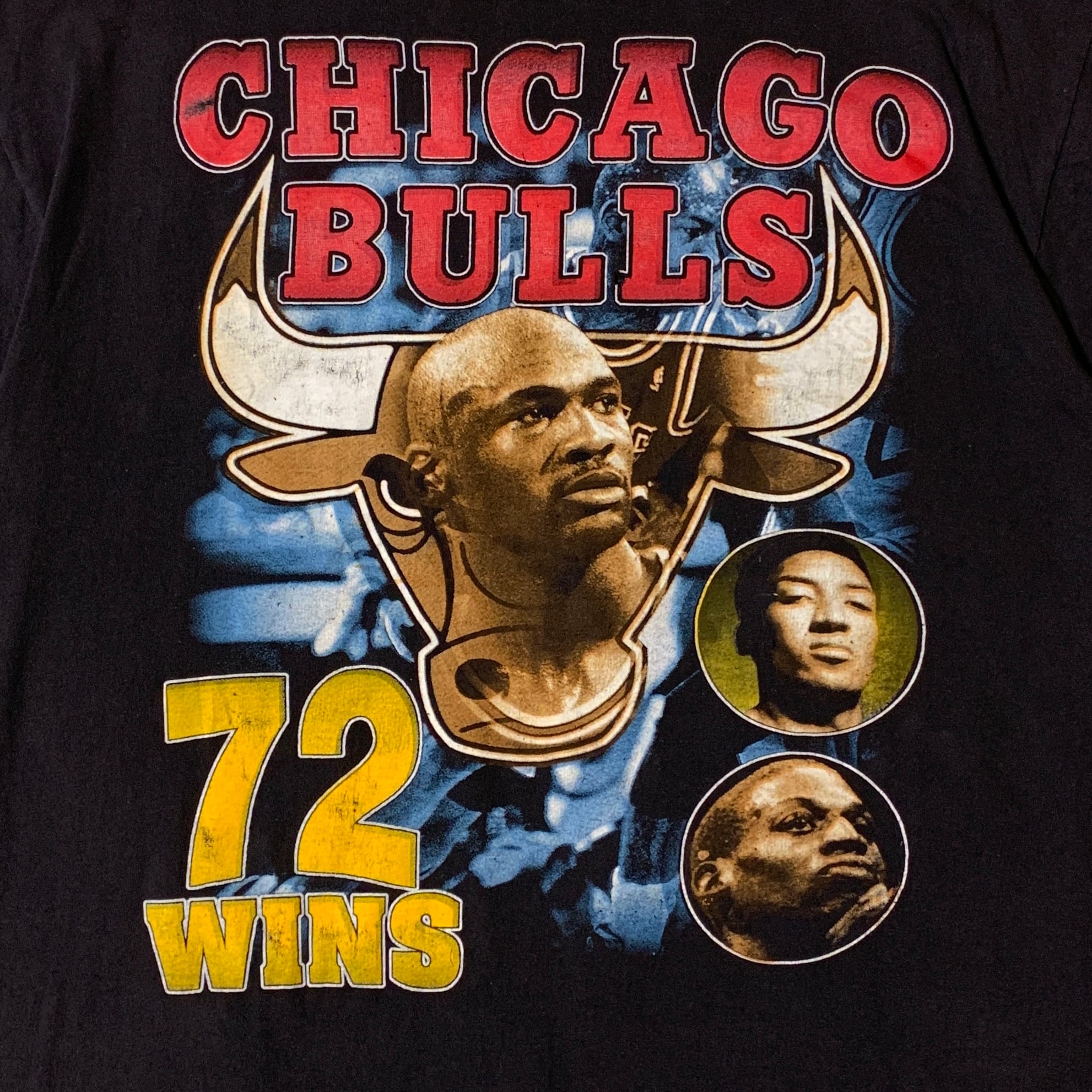 ９０S NBA Chicago Bulls vintage RAP TEE/シカゴブルズ ラップ T ...