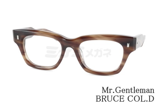 Mr.Gentleman メガネ BRUCE COL.D ウェリントン メンズ レディース ブルース ミスタージェントルマン 鯖江 日本製 正規品