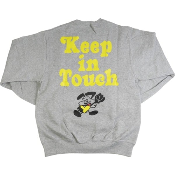 Size【S】 VERDY ヴェルディ KEEP IN TOUCH SWEAT CREW (GRAY Ver ...