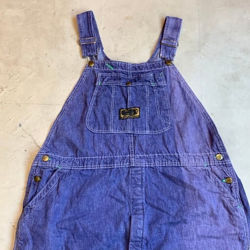 60's 70's WASHINGTON DEE CEE VAT DYE DENIM オーバーオール